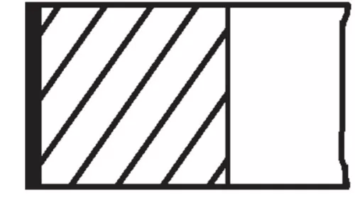 MAHLE Piston Ring Kit (001RS111210N0)