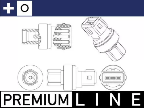 MAHLE Pressure Switch, air conditioning (ASE14000P)