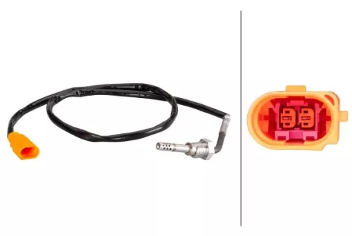 HELLA Sensor, exhaust gas temperature (6PT010376-261)