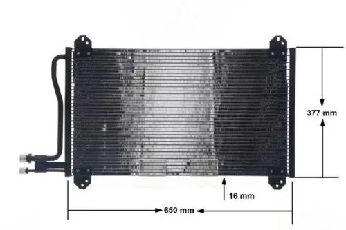 MAHLE Condenser, air conditioning (AC207000S)