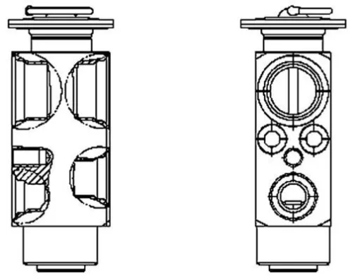 MAHLE Expansion Valve, air conditioning (AVE132000P)