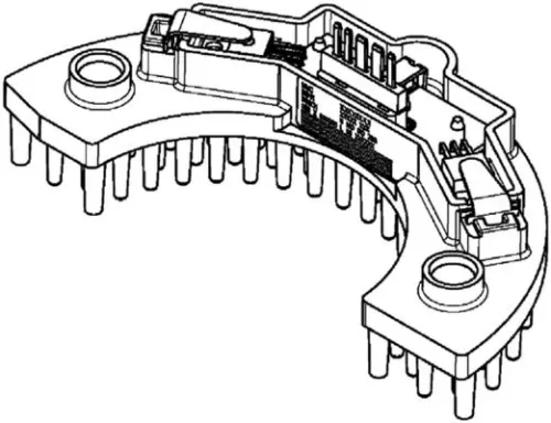 MAHLE Regulator, interior blower (ABR58000P)