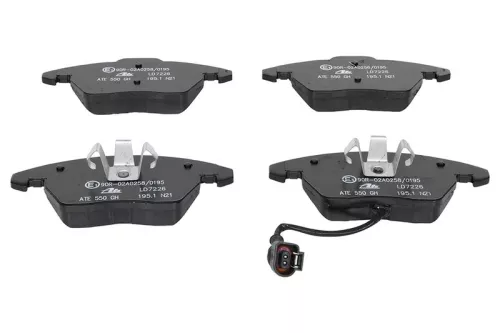 ATE Brake Pad Set, disc brake (13.0470-7226.2)