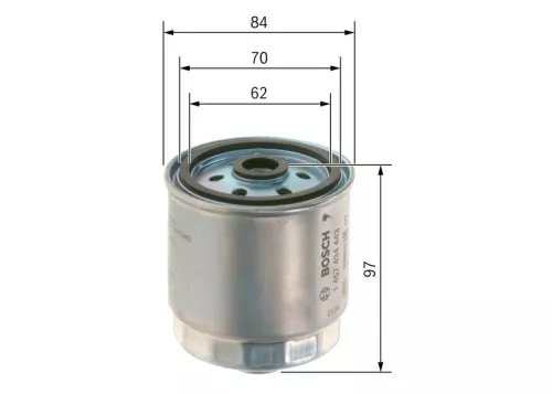 BOSCH Fuel Filter (1457434443)