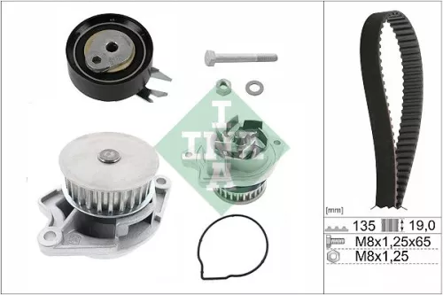 Schaeffler INA Water Pump & Timing Belt Kit (530016631)