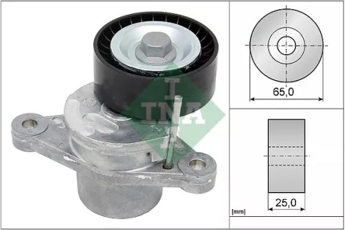 Schaeffler INA Belt Tensioner, V-ribbed belt (534042710)