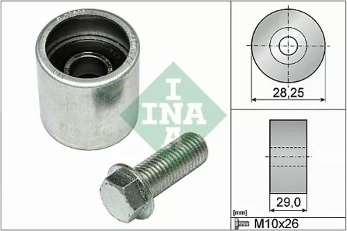 Schaeffler INA Deflection Pulley/Guide Pulley, timing belt (532071410)