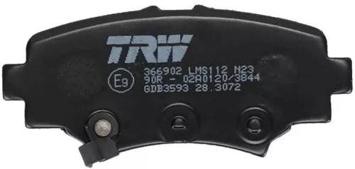 TRW Brake Pad Set, disc brake (GDB3593)