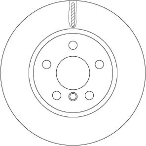 TRW Brake Disc (DF6757)