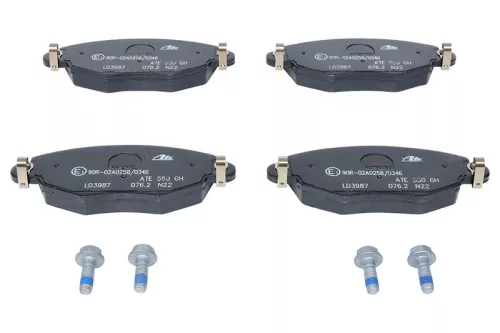 ATE Brake Pad Set, disc brake (13.0470-3987.2)