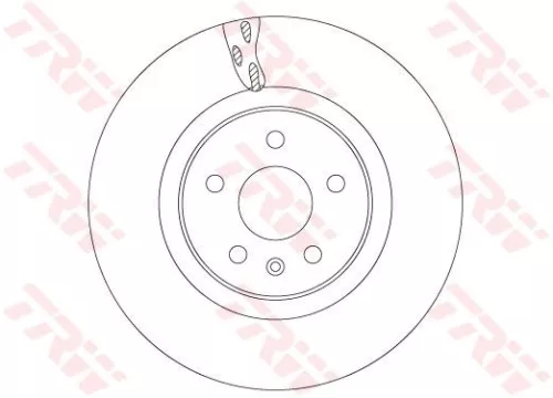 TRW Brake Disc (DF6700S)