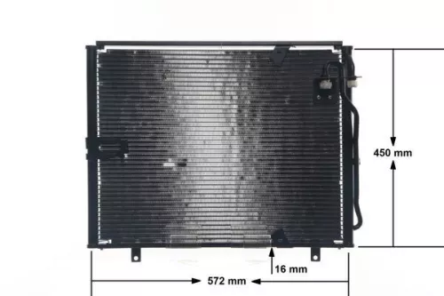 MAHLE Condenser, air conditioning (AC148000S)