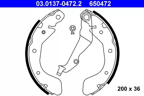 Brake Shoe Set