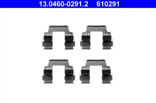 ATE Accessory Kit, disc brake pad (13.0460-0291.2)