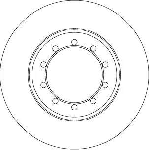 TRW Brake Disc (DF6711)