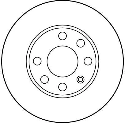 TRW Brake Disc (DF1607)