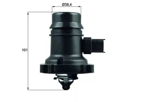 MAHLE Thermostat, coolant (TM3780)