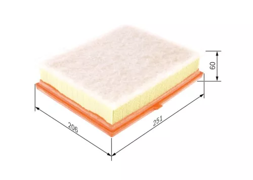 BOSCH Air Filter (F026400545)