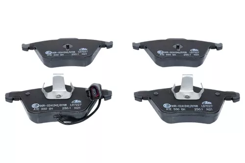 ATE Brake Pad Set, disc brake (13.0470-7227.2)