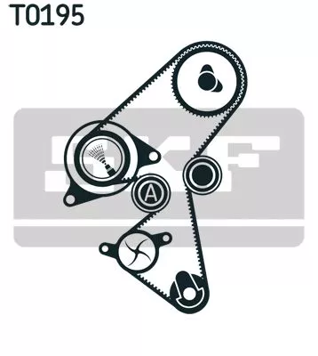 SKF Timing Belt Kit (VKMA03318)