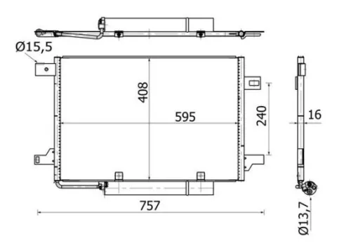 Condenser, air conditioning