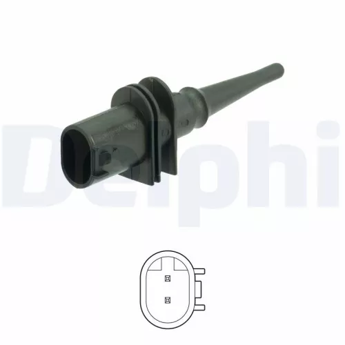 DELPHI Sensor, exterior temperature (TS10533)