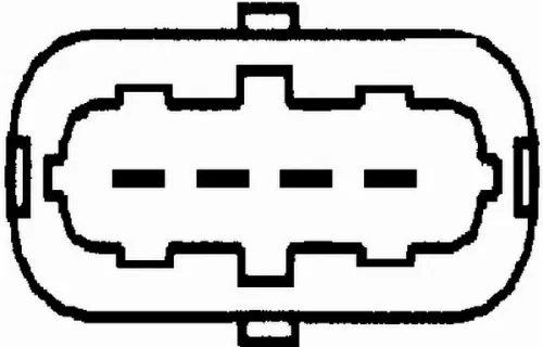 HELLA Mass Air Flow Sensor (8ET009149-131)