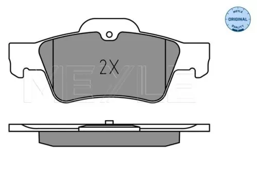 MEYLE Brake Pad Set, disc brake (0252333516)