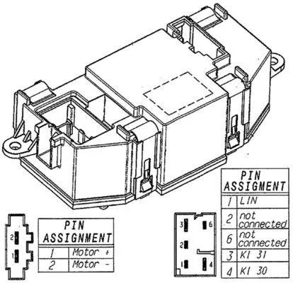MAHLE Regulator, interior blower (ABR56000P)