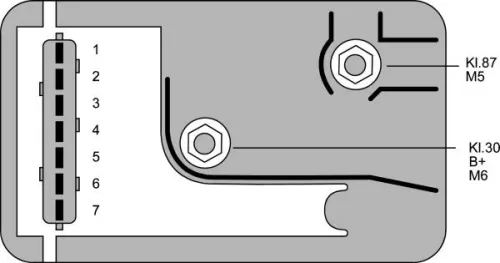 HELLA Control Unit, glow time (4RV008188-321)