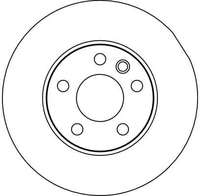 TRW Brake Disc (DF2810)