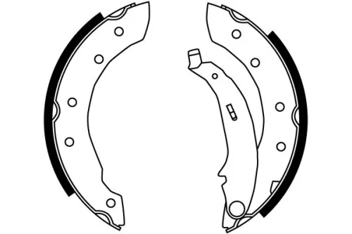 TRW Brake Shoe Set (GS8729)