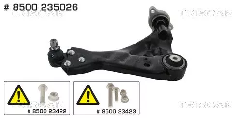 TRISCAN Control/Trailing Arm, wheel suspension (8500235026)