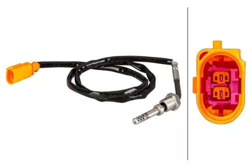 HELLA Sensor, exhaust gas temperature (6PT010376-181)