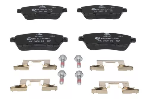 ATE Brake Pad Set, disc brake (13.0460-2605.2)
