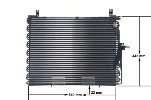 MAHLE Condenser, air conditioning (AC357000S)