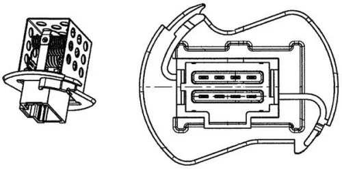 MAHLE Regulator, interior blower (ABR90000P)