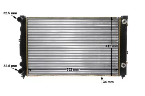 MAHLE Radiator, engine cooling (CR132000S)