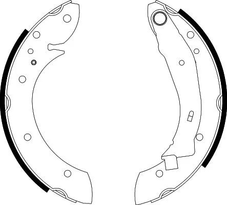 TEXTAR Brake Shoe Set (91052900)