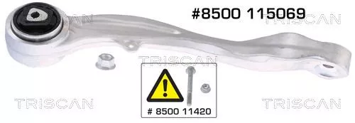 Control/Trailing Arm, wheel suspension