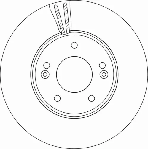 TRW Brake Disc (DF6966)