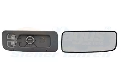 VAN WEZEL Mirror Glass, exterior mirror (3083834)