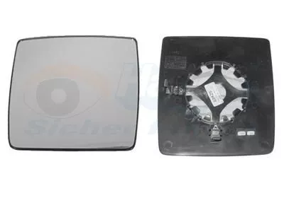 VAN WEZEL Mirror Glass, exterior mirror (3789837)