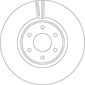 TRW Brake Disc (DF6968S)