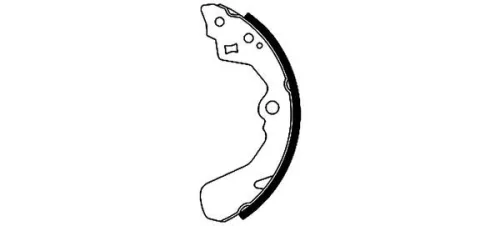 TEXTAR Brake Shoe Set (91039001)