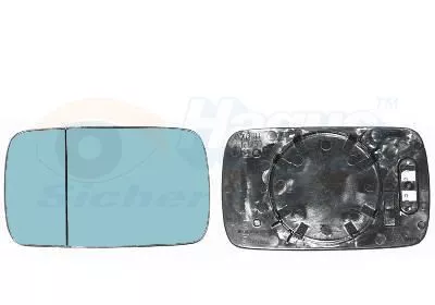 VAN WEZEL Mirror Glass, exterior mirror (0646837)