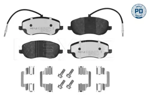 MEYLE Brake Pad Set, disc brake (0252026119/PD)