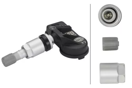 HELLA Wheel Sensor, tyre-pressure monitoring system (6PP358139-501)