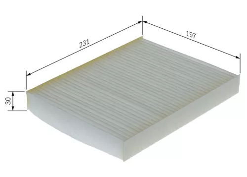BOSCH Filter, cabin air (1987435139)
