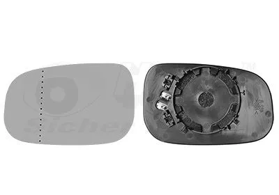 VAN WEZEL Mirror Glass, exterior mirror (5947837)